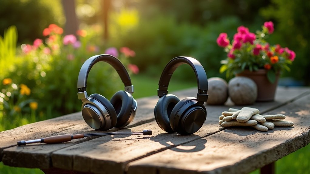enjoyable yard work headphones