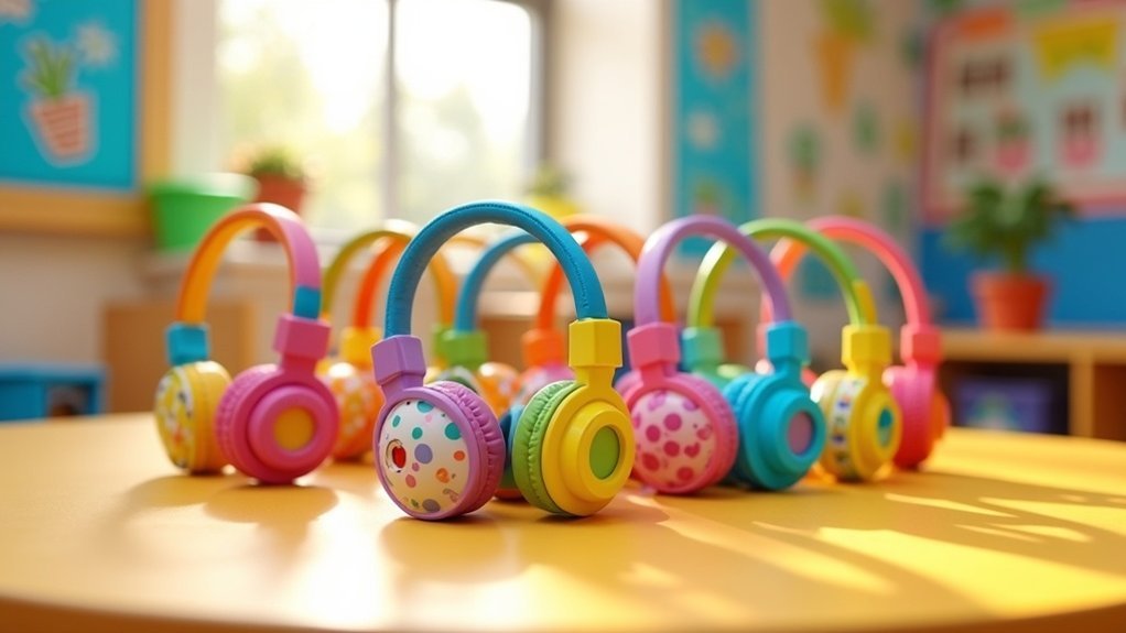 fun learning with headphones