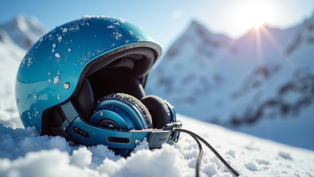 perfectly fitting ski headphones